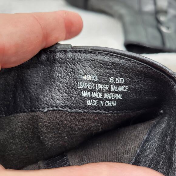 Red Wing Boots Women’s Inez 4903 Ankle Boot Mid Block Heel Pull On Boots SZ 6.5 - Picture 5 of 7